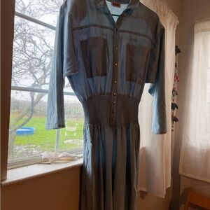 Stylish Blue Denim Jumpsuit